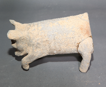 魏晋灰陶镇墓兽