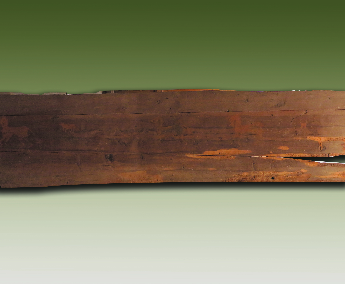 牛马图彩绘棺木画