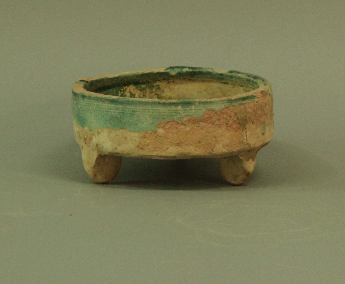 绿釉陶炉